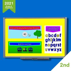 IMSE Drag and Drop Grade 2 Dictation Slides - 2021 Edition