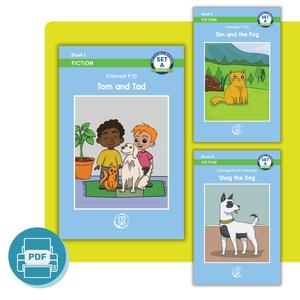 OG Plus Decodable Readers Set A Fiction Volume 1 - PDF