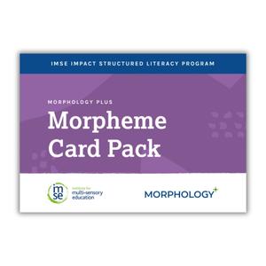 Morphology+ Morpheme Card Pack