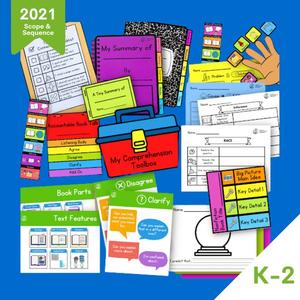K-2 Comprehension Support Bundle  - 2021 Edition