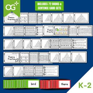 OG+ Decodable Fluency Printable Set - K-2 Bundle