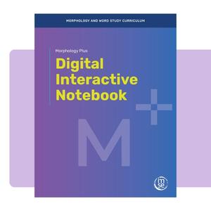 Morphology+ Interactive Notebook Bundle