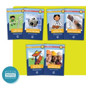 OG Plus Decodable Readers Set A Fiction Vol. 2 and Nonfiction Vol. 1 - Printed