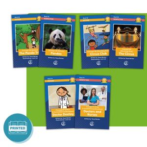 OG Plus Decodable Readers Set C Fiction Vol. 2 and Nonfiction Vol. 1 - Printed