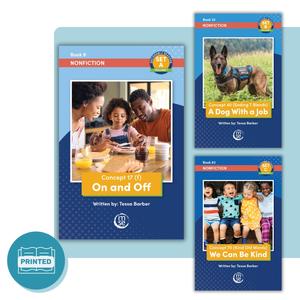 OG Plus Decodable Readers Set A, B, C Nonfiction Volume 1 - Printed