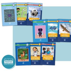 OG Plus Decodable Readers Set A, B, C Fiction Volume 1, Fiction Volume 2 and Nonfiction Volume 1- Printed
