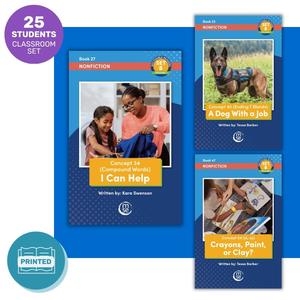 OG+ Decodable Reader Classroom Set - Nonfiction, Set B (25 Students)