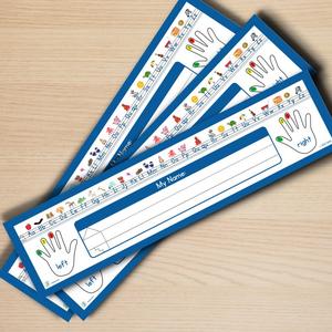 Alphabet Desktop Strips