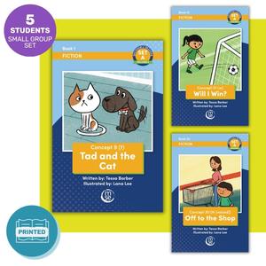 OG+ Decodable Readers Small Group Set A Fiction Volume 2 (5 Students)