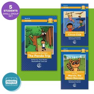 OG+ Decodable Readers Small Group Set C Fiction Volume 2 (5 Students)