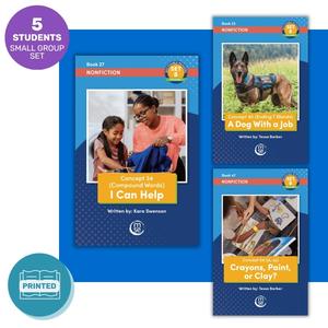 OG+ Decodable Readers Small Group Set B Nonfiction Volume 1 (5 Students)