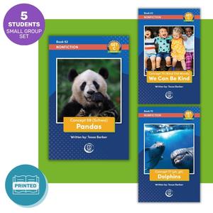 OG+ Decodable Readers Small Group Set C Nonfiction Volume 1 (5 Students)